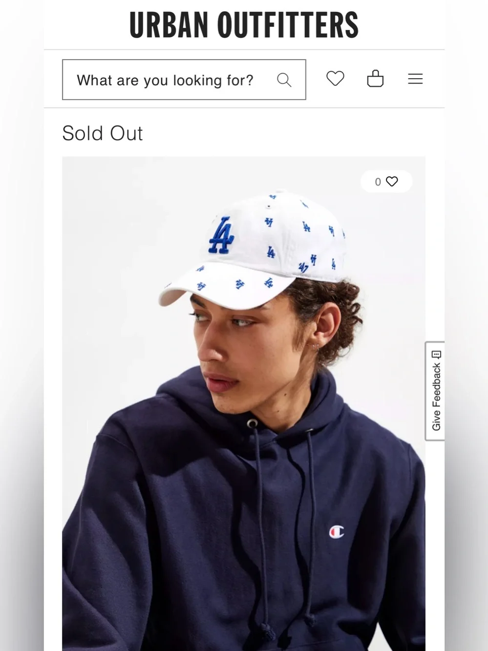 LA Dodgers ‘47 Brand Confetti Cap